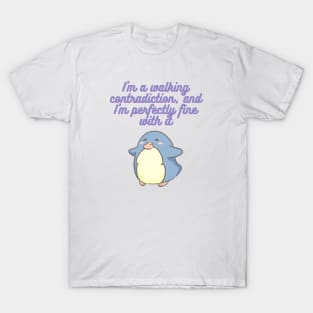 Walking Contradiction Infj Personality T-Shirt